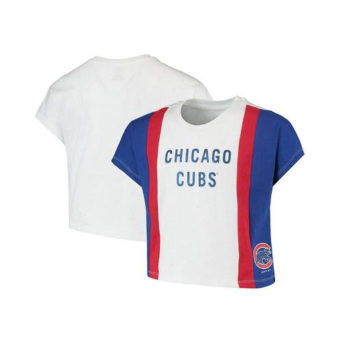 outerstuff服装|girls youth white/royal chicago cubs as if